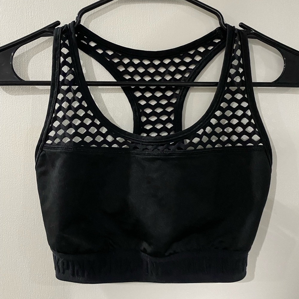 PINK sports bra. Black. S-DD